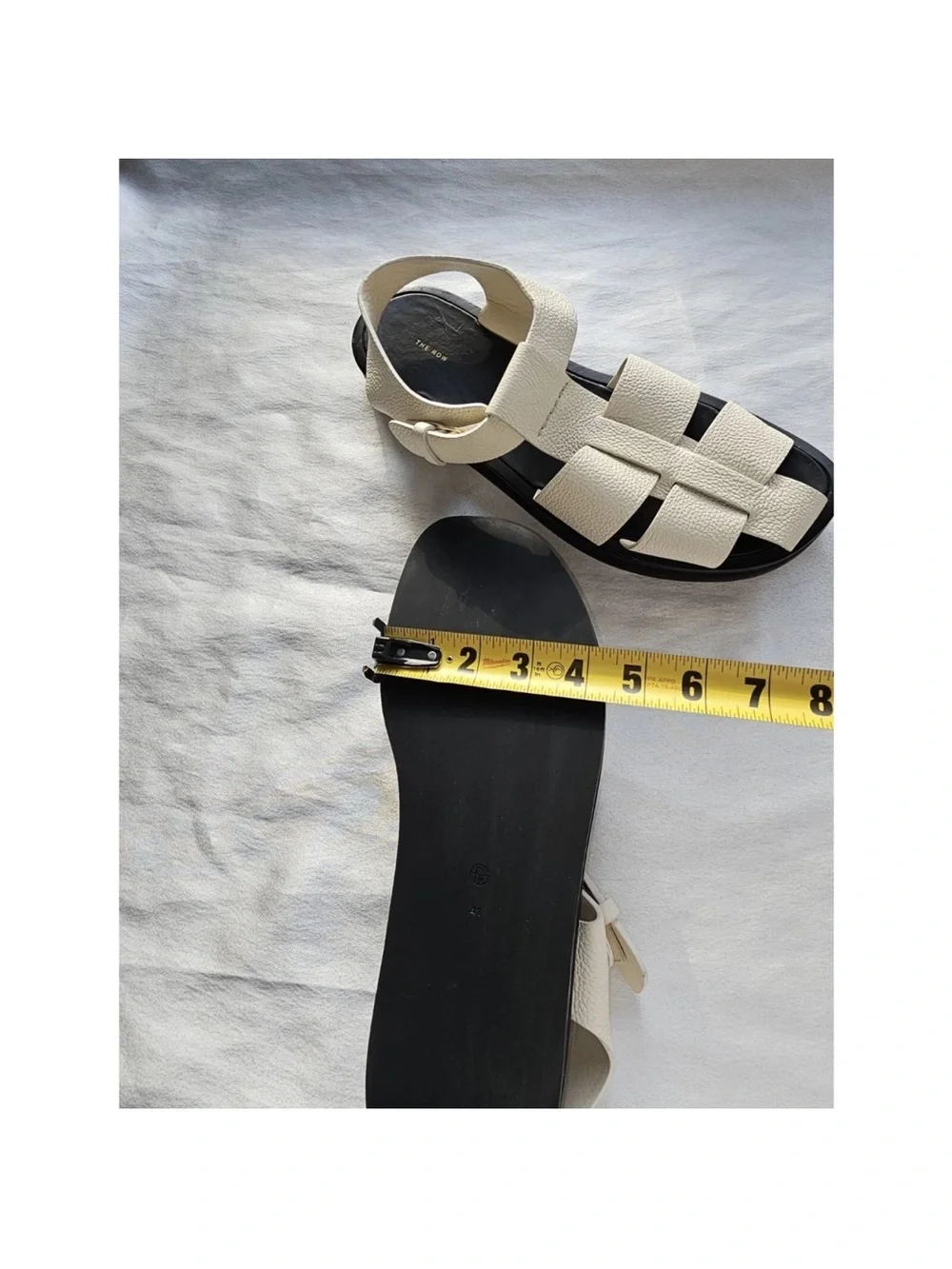 THE ROW Fisherman leather sandals